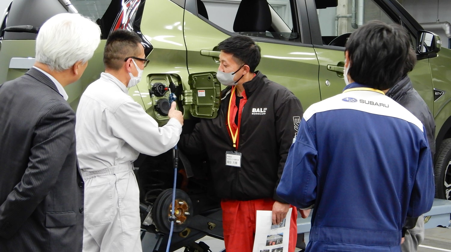 xEV LV2 高電圧取り扱い実習